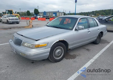 1997 Mercury Grand Marquis Gs from USA, damaged, VIN 2MELM74W9VX710028